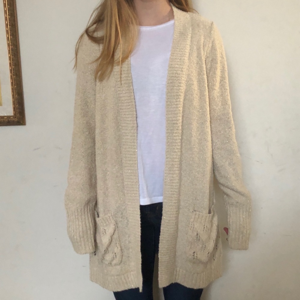Maurices Tan Cardigan